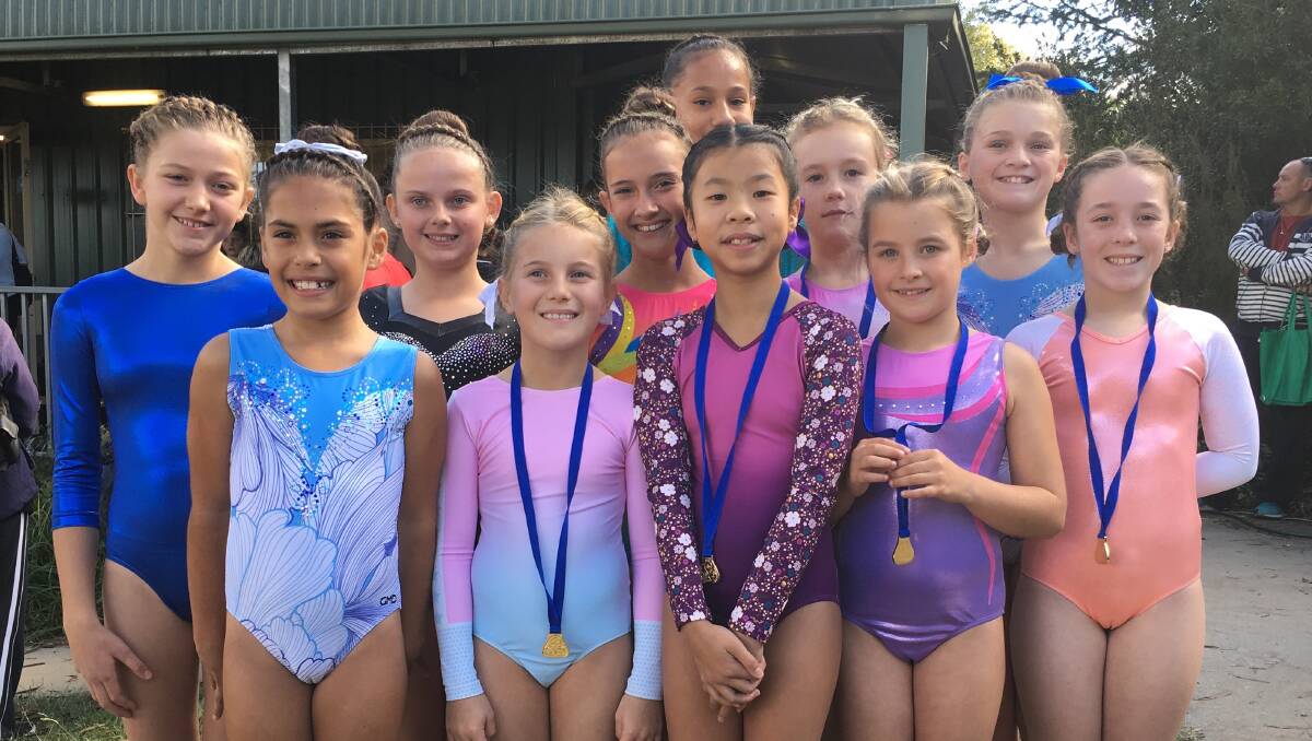 Moree PCYC Gymnastics Club bounce back to competition for first time in