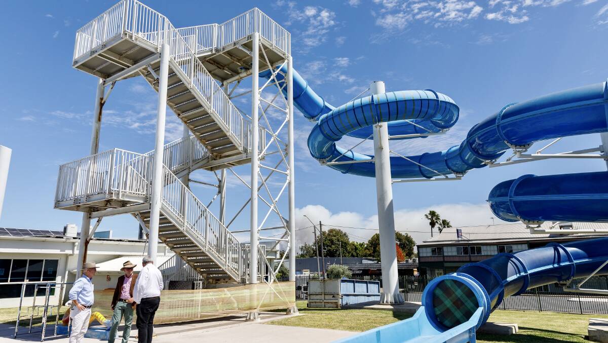 The Moree water slide is one of the projects sharing in the $777,778 cash windfall from the State Government.