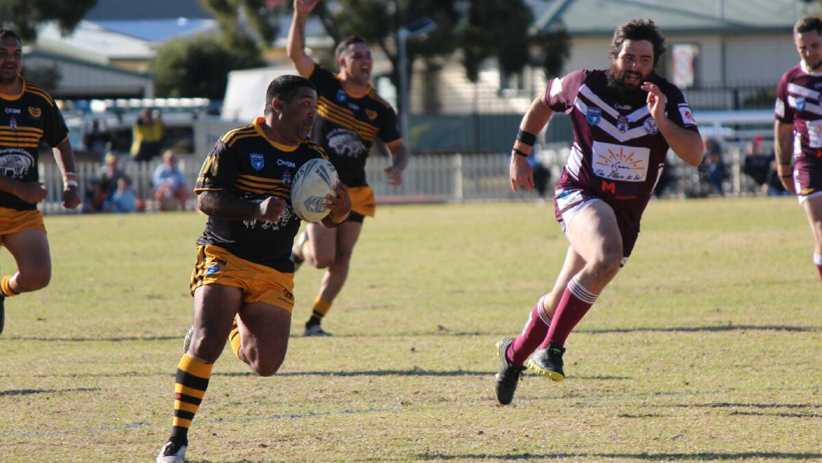 OFF TO THE BIG DANCE: The Boomerangs beat Inverell 31-30 in the preliminary final. Photo: Linden McGrady. 
