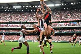 Essendon and Collingwood will go into battle for the first time since their Anzac Day draw. (James Ross/AAP PHOTOS)