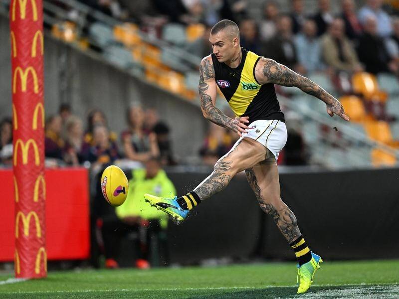 Superstar Dusty Martin will be managed for the remainder of the year, says coach Adem Yze. (Dave Hunt/AAP PHOTOS)